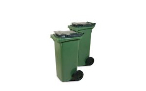Plastic waste bin 120, 240 and 360 liters